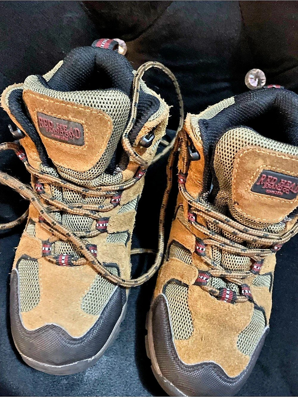 Red Head Trekker Hiking Boots Brown & Black Size 8